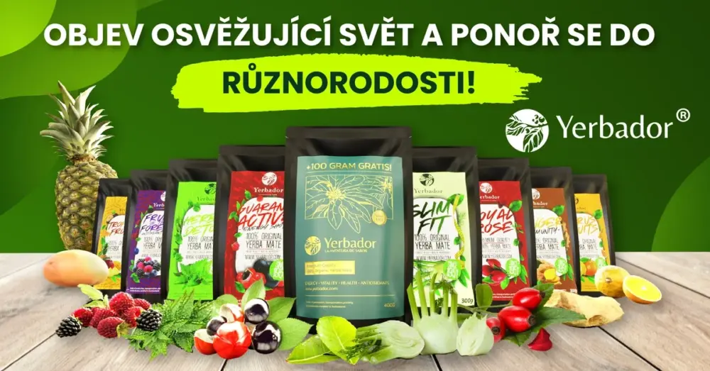 STARTOVACÍ SADA YERBA MATÉ – ZELENÁ MÁTA – YERBA MATÉ + ZELENÝ ČAJ - Image 4
