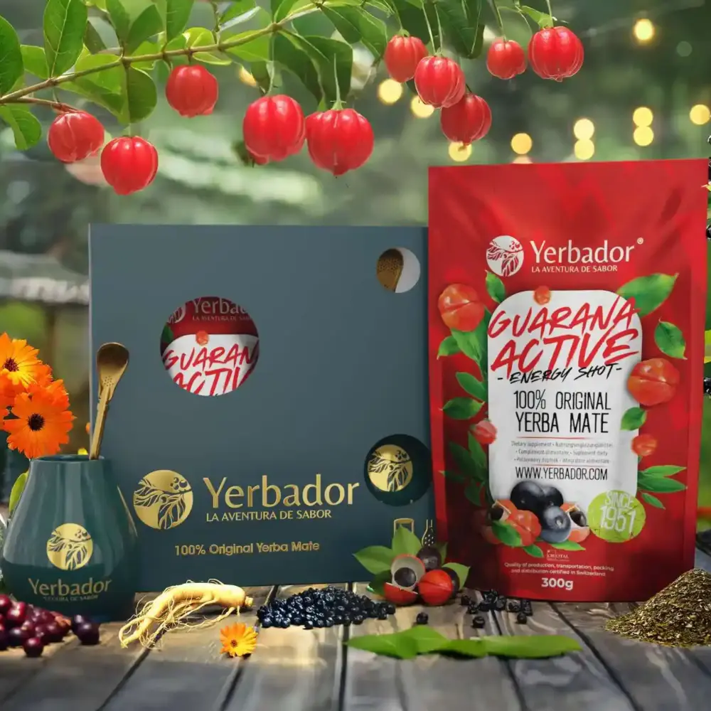 STARTOVACÍ SADA YERBA MATÉ - YERBA MATÉ ULTRA ENERGIE – GUARANA