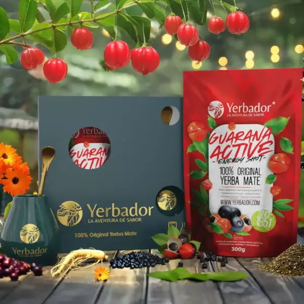 STARTOVACÍ SADA YERBA MATÉ - YERBA MATÉ ULTRA ENERGIE – GUARANA