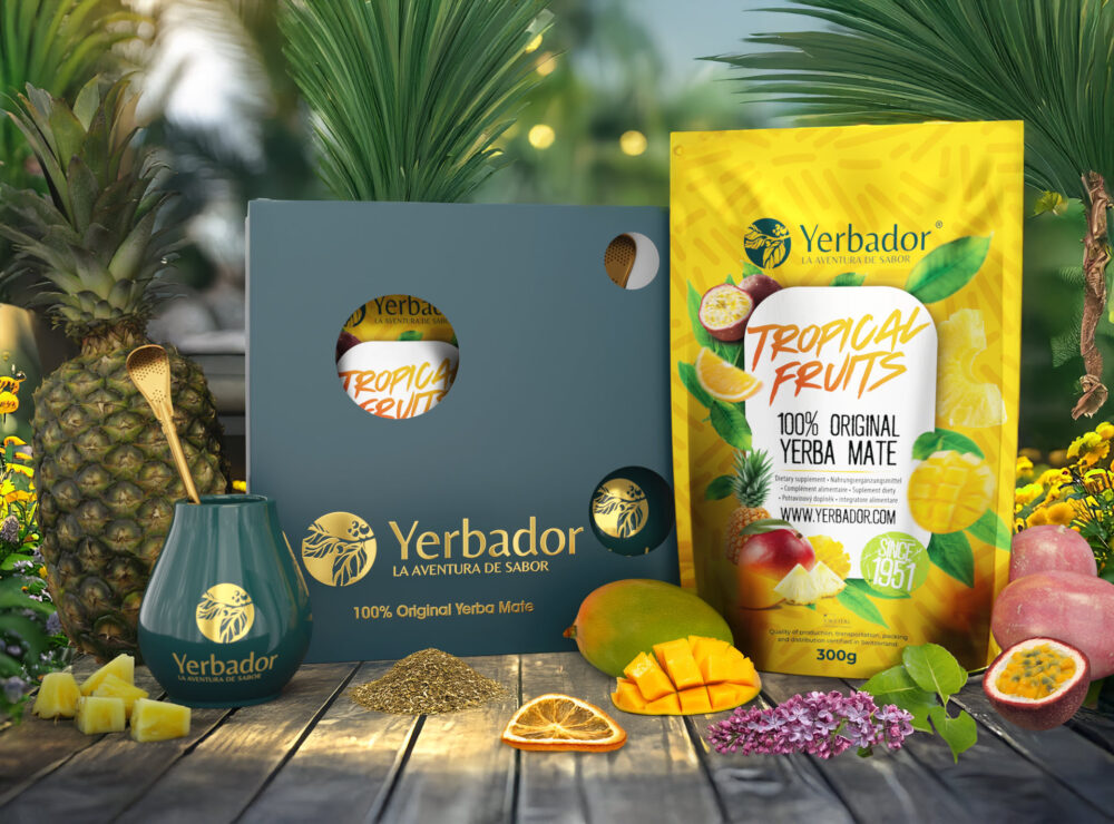 DÁRKOVÁ SADA YERBA MATÉ - TROPICKÉ OVOCE