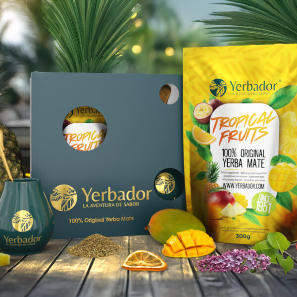 DÁRKOVÁ SADA YERBA MATÉ - TROPICKÉ OVOCE