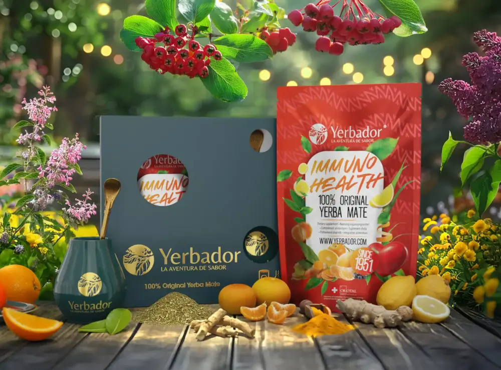DÁRKOVÁ SADA YERBA MATÉ - IMMUNO HEALTH