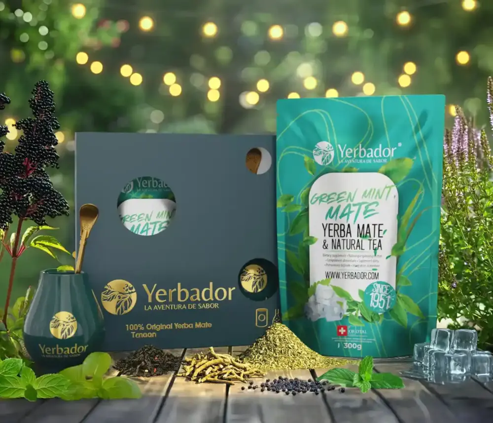 STARTOVACÍ SADA YERBA MATÉ – ZELENÁ MÁTA – YERBA MATÉ + ZELENÝ ČAJ