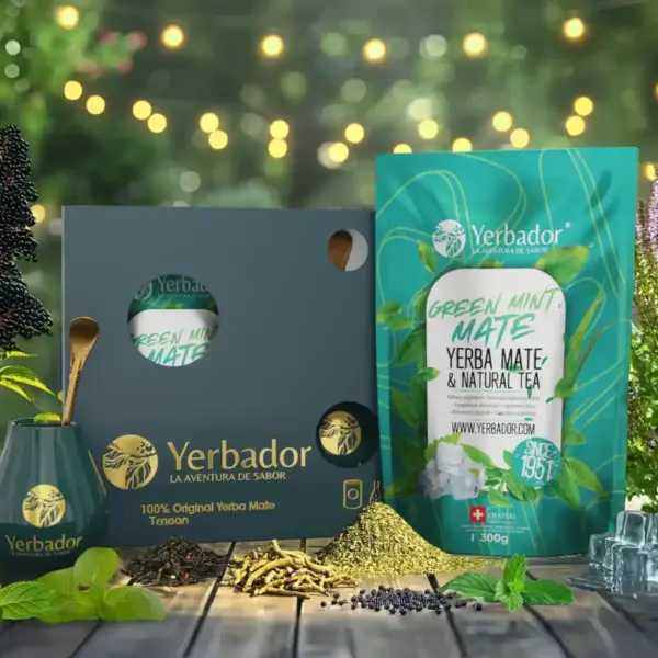 STARTOVACÍ SADA YERBA MATÉ – ZELENÁ MÁTA – YERBA MATÉ + ZELENÝ ČAJ