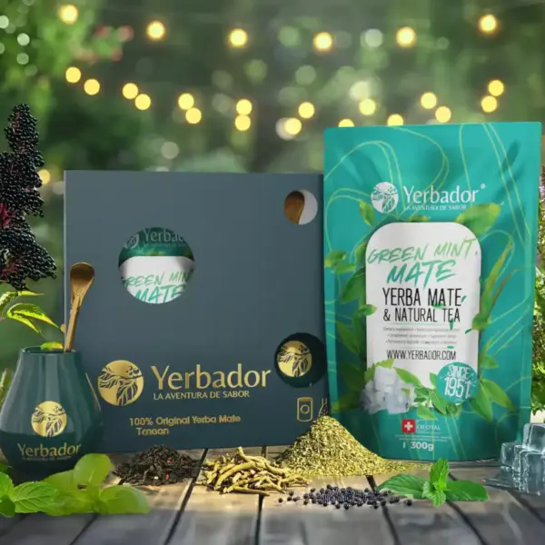 STARTOVACÍ SADA YERBA MATÉ – ZELENÁ MÁTA – YERBA MATÉ + ZELENÝ ČAJ
