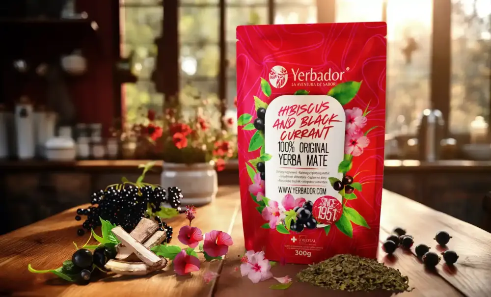 STARTOVACÍ SADA YERBA MATÉ – HIBISCUS A ČERNÝ RYBÍZ - Image 2