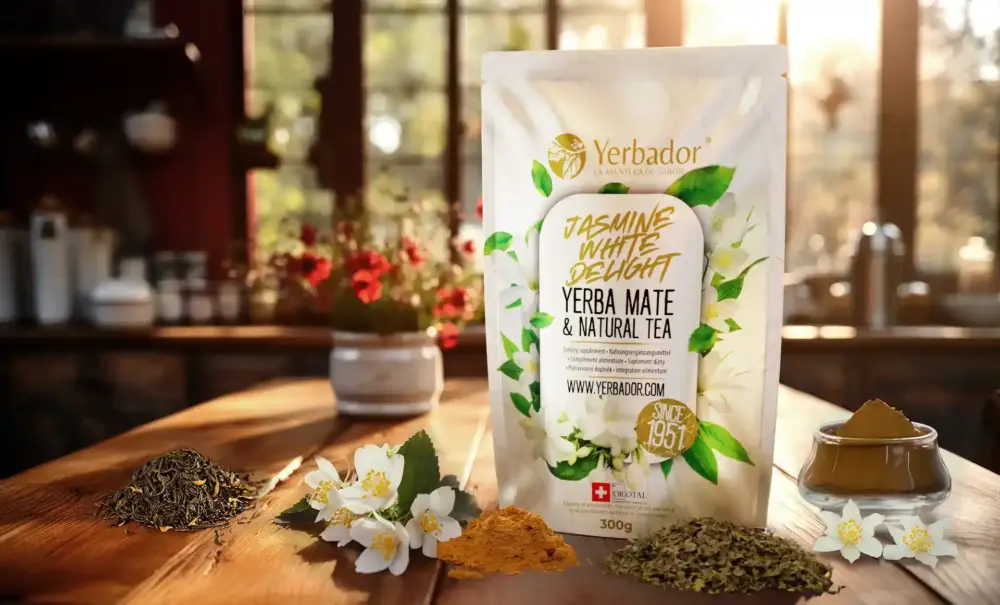 BÍLÝ JASMÍN – YERBA MATÉ + BÍLÝ ČAJ