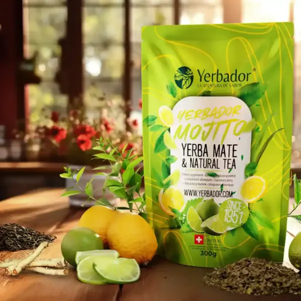 LIMETKA MOJITO – YERBA MATÉ + ZELENÝ ČAJ