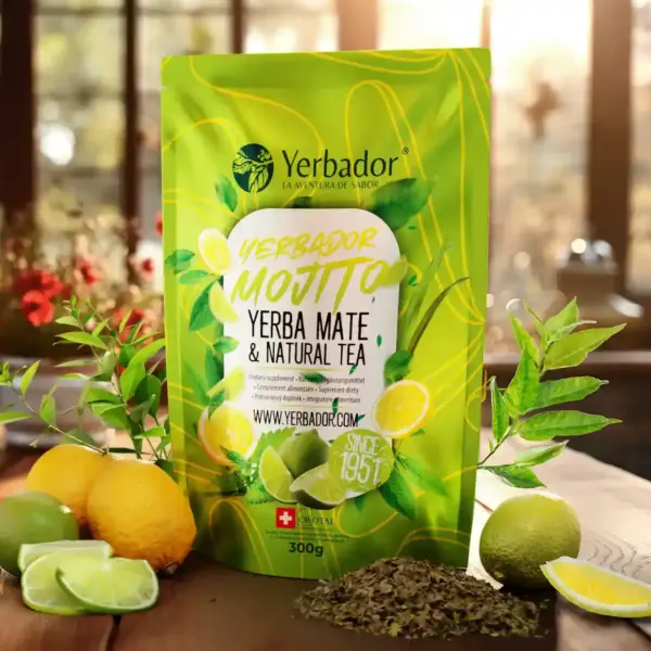 LIMETKA MOJITO – YERBA MATÉ + ZELENÝ ČAJ