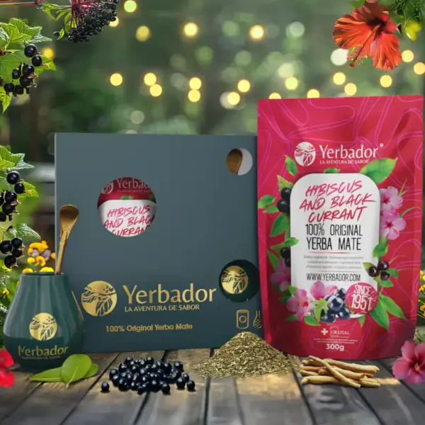 STARTOVACÍ SADA YERBA MATÉ – HIBISCUS A ČERNÝ RYBÍZ