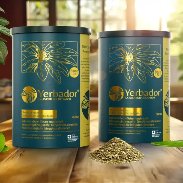 2 X YERBA MATE PREMIUM V ​​TUBĚ OD YERBADORU