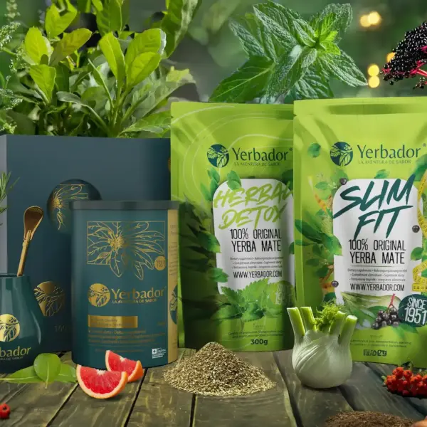DÁRKOVÁ SADA YERBADOR + SLIM FIT + DETOX