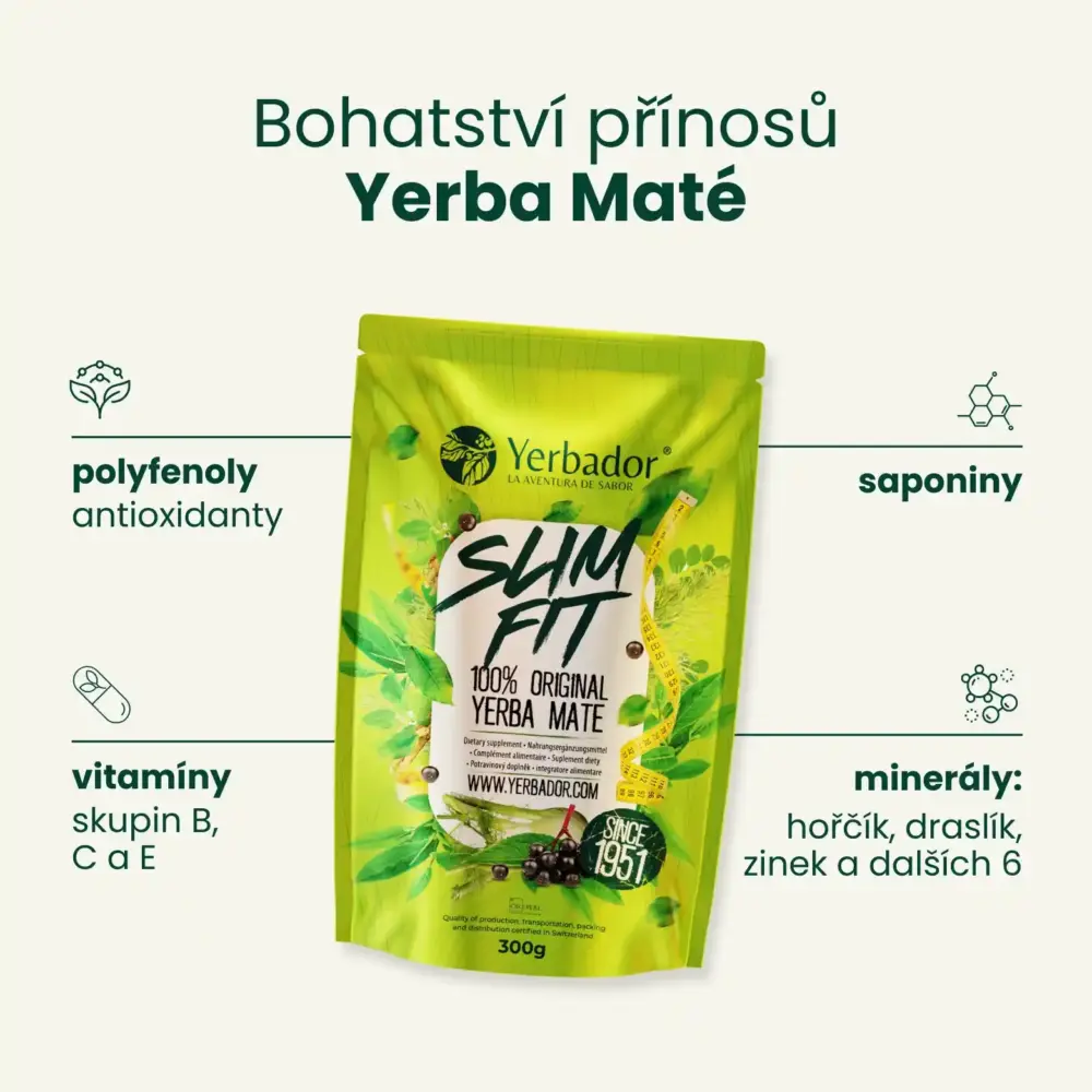 YERBADOR ORGANIC – PODPORA HUBNUTÍ – SLIM FIT - Image 3