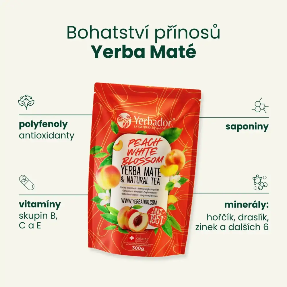 YERBA MATE YERBADOR – YERBA S ČAJEM 3 + 1 - Image 9